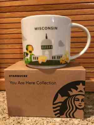 Starbucks Wisconsin You Are Here Mug Retired YAH NEW - Sold on eBay Dec, 17th 2019 for $27.99