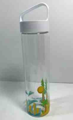 Starbucks California Glass You Are Here Water Bottle 18.5 Oz  - Sold on eBay Dec, 17th 2019 for $20.00