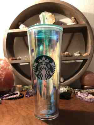 STARBUCKS IRIDESCENT RAINBOW SIREN SCALES MERMAID 24OZ TUMBLER December Release! - Sold on eBay Dec, 17th 2019 for $26.00