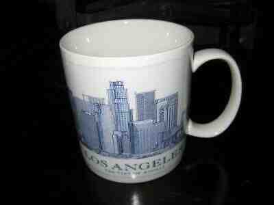 Starbucks Coffee Los Angeles 2006 Mug Cup Architectural Series 18 oz EUC Skyline - Sold on eBay Dec, 17th 2019 for $18.74