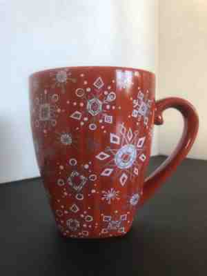 2003 RED STARBUCKS SNOWFLAKE DESIGN HOLIDAY MUG CHRISTMAS - Sold on eBay Dec, 17th 2019 for $18.00