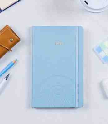Starbucks KOREA 2020 Planner x Moleskine Blue - Sold on eBay Dec, 17th 2019 for $29.99