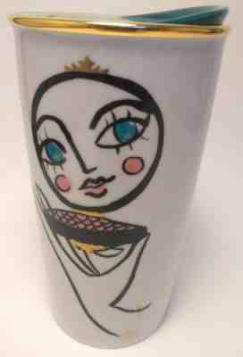 Starbucks 2015 Dot Collection Blusher Ceramic Travel Tumbler With Box - Sold on eBay Dec, 17th 2019 for $34.00