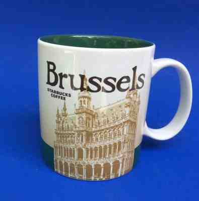 Starbucks Coffee 2013 Global Icon Series Brussels Mug Cup 16oz COLLECTOR BELGIUM - Sold on eBay Dec, 17th 2019 for $40.00