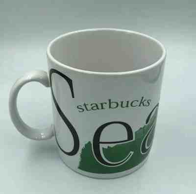 Starbucks Coffee CITY MUG Collector Series SEATTLE 1994 Original 20oz Mt. Ranier - Sold on eBay Dec, 17th 2019 for $18.88