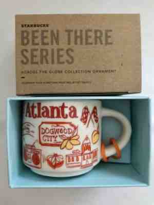 Starbucks 2oz Demi Tasse ATLANTA BEEN THERE mug Ornament Cup Mini Mug Ornament - Sold on eBay Dec, 17th 2019 for $17.95