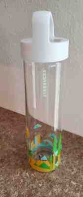 Starbucks California Glass You Are Here Water Bottle 18.5 Oz FREE SHIPPING - Sold on eBay Dec, 17th 2019 for $22.99