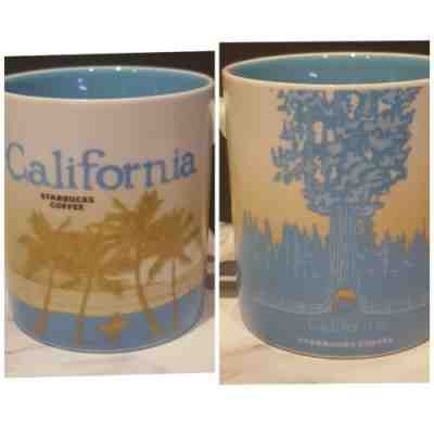 Starbucks California Collector Series Coffee Mug Cup 16oz  2009  - Sold on eBay Dec, 17th 2019 for $19.99