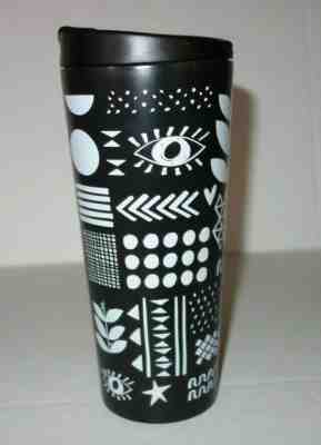Starbucks 2017 Stainless Travel Mug Cup Free Refill Jan 2018 White Black 16 oz - Sold on eBay Dec, 17th 2019 for $19.99