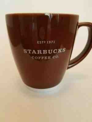 Starbucks 2006 18oz brown with white trim Abbey mug- Free Shipping! - Sold on eBay Dec, 17th 2019 for $21.99