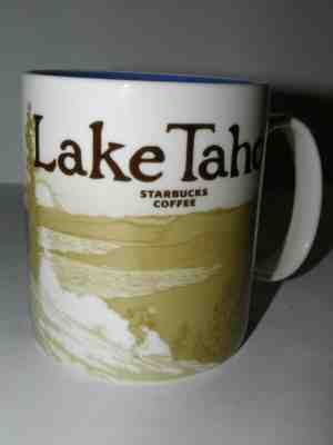 Starbucks Lake Tahoe Global Icon Collector Series Ceramic 16oz Mug 2012 NEW - Sold on eBay Dec, 17th 2019 for $25.00