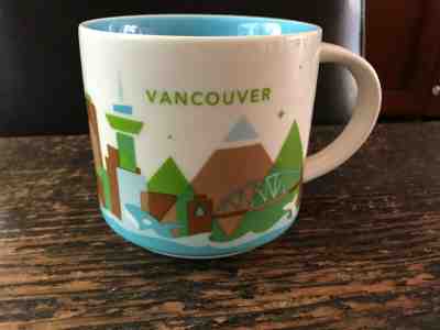 Starbucks You Are Here Mug Vancouver Canada 14 oz Coffee Cup 2015 NEW YAH NWT - Sold on eBay Dec, 17th 2019 for $26.99