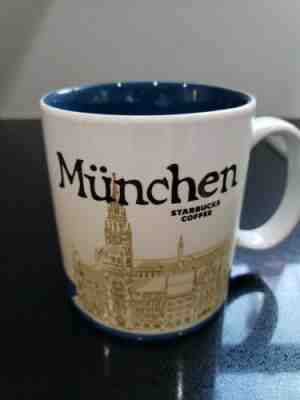 Starbucks Munich Germany Town Hall Coffee Mug München Coffee Cup