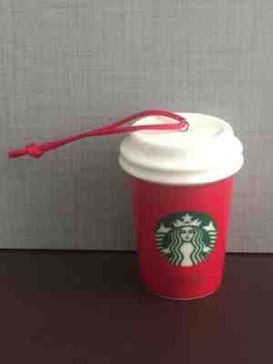2019 Starbucks Christmas Holiday Red Cup Ornament UK European Version -No Card - Sold on eBay Dec, 17th 2019 for $32.99