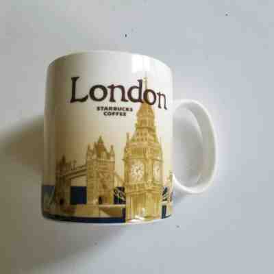 Starbucks 16 Oz. Coffee Mug London Global Idol City Collector Series  - Sold on eBay Dec, 17th 2019 for $32.99