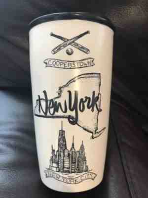 Starbucks 2017 New York State Cites Limited Edition Travel Ceramic Mug 12oz NEW - Sold on eBay Dec, 17th 2019 for $59.00