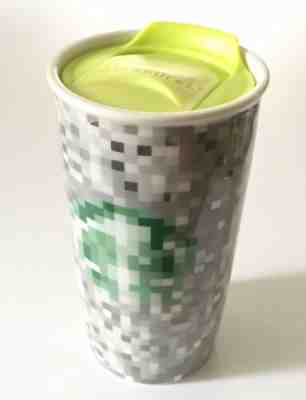 Brand New 2012 Starbucks Rodarte Ceramic Double Walled Coffee Travel Mug - Sold on eBay Dec, 17th 2019 for $17.00