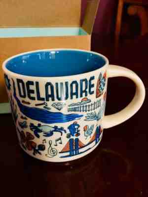 Starbucks "DELAWARE" Been There Series, NEW  Coffee Mug 14oz - Sold on eBay Dec, 17th 2019 for $20.00