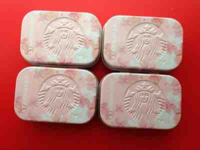 SAKURA 2019 After Coffee Mint 4 Set Starbucks Japan Can Cherry Blossom F/S Japan - Sold on eBay Dec, 21st 2019 for $49.00