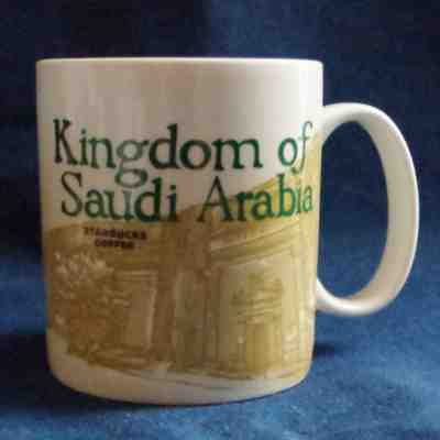 Starbucks city Mug Kingdom Saudi Arabia 16oz global from Japan collector - Sold on eBay Dec, 21st 2019 for $40.00