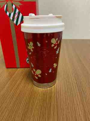 Starbucks Stainless ToGo Logo Tumbler Gingerbread 355ml Holiday 2019 Japan Merry - Sold on eBay Dec, 21st 2019 for $44.00