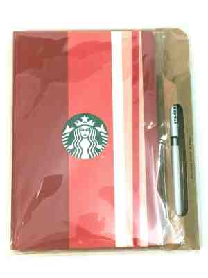 2018 Christmas Holiday Starbucks Striped Journal Book & Pen FAST FREE SHIPPING - Sold on eBay Dec, 20th 2019 for $20.99