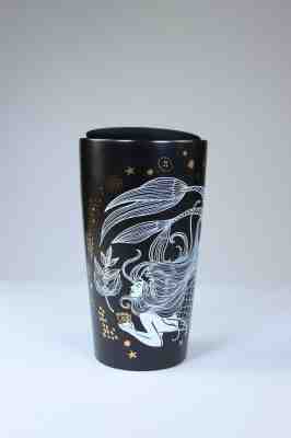 Starbucks 2019 Holiday Siren Mermaid Ceramic Tumbler W/Lid - RARE!! SOLD OUT  - Sold on eBay Dec, 20th 2019 for $30.00