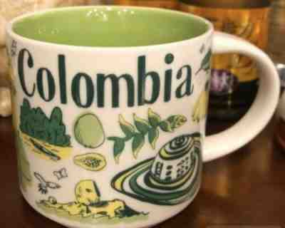 NEW!! Starbucks COLOMBIA Been There Series 14oz Mug - Sold on eBay Dec, 20th 2019 for $48.00