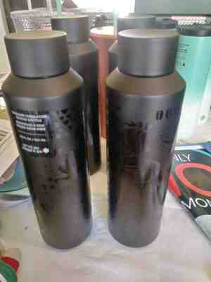 STARBUCKS  BLACK MATTE SIREN MERMAID 20 oz VACUUM INSULATED WATER BOTTLE NEW  - Sold on eBay Dec, 20th 2019 for $39.00