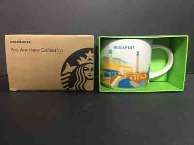 Starbucks Coffee Budapest You Are Here Collection mug with box - Sold on eBay Dec, 20th 2019 for $27.90