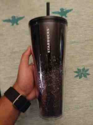 Starbucks 2019 Holiday MIRROR GLITTER BLACK COLD CUP 24OZ - Sold on eBay Dec, 20th 2019 for $29.00