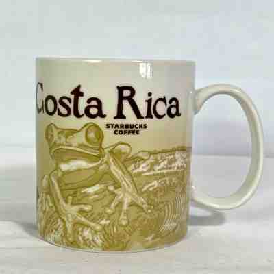 Starbucks Costa Rica 2014 Global Icon Series Coffee Mug 16 oz - Sold on eBay Dec, 20th 2019 for $34.99
