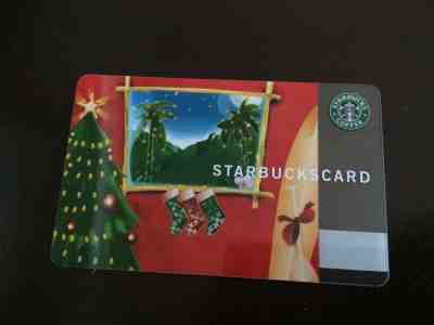 2005 STARBUCKS MELE KALIKIMAKA HAWAII CHRISTMAS CARD - Sold on eBay Dec, 20th 2019 for $37.00