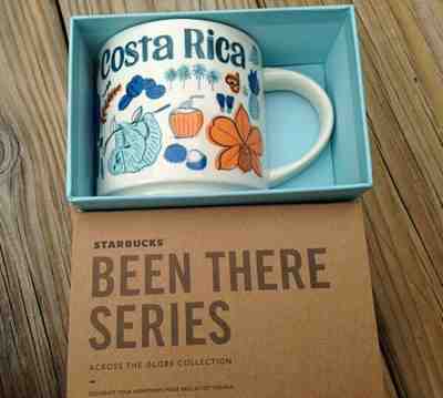 NIB Authentic Starbucks "Been There" COSTA RICA Coffee Cup Ceramic Mug 2019 - Sold on eBay Dec, 20th 2019 for $62.99