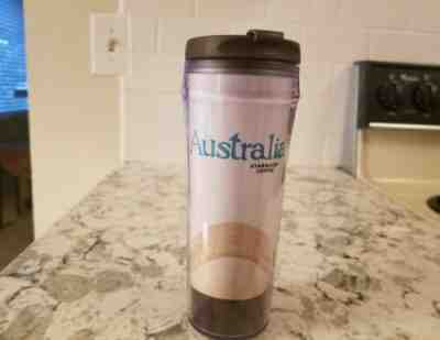 Starbucks Brand New Australia  Global Travel Tumbler Mug 12 oz  2004  HTF - Sold on eBay Dec, 20th 2019 for $24.99