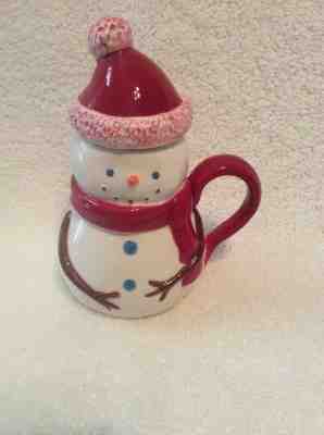 Starbucks Holiday Snowman Mug with Lid 2006 - Sold on eBay Dec, 20th 2019 for $15.00
