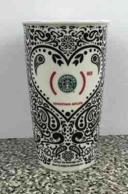 Starbucks Jonathan Adler 2010 Paisley Tumbler Travel Coffee Cup Mug  - Sold on eBay Dec, 20th 2019 for $17.99