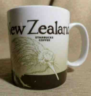 NEW ZEALAND Global Icon STARBUCKS mug US seller 2010 Coffee Mug - Pre Owned - Sold on eBay Dec, 20th 2019 for $18.00