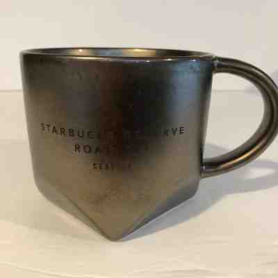 Starbucks Reserve Roastery Seattle Coffee Cup Mug 8 Fl oz brown metalic - Sold on eBay Dec, 20th 2019 for $33.00