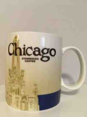 Starbucks Coffee Chicago Mug 2009 Global Icon Collector Series 16 oz - Sold on eBay Dec, 20th 2019 for $15.00
