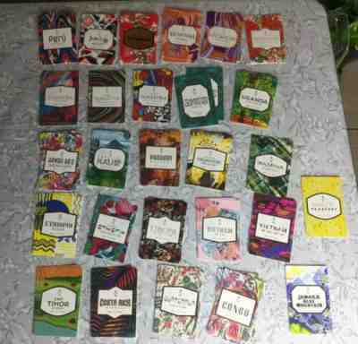 51 Starbucks Reserve Taster Tasting Cards - 2015  2016 2017Listed BULK DISCOUNTS - Sold on eBay Dec, 20th 2019 for $15.95