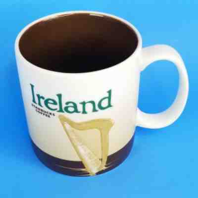 Starbucks Ireland Mug Global Icon City Collector Series Eire Harp Cliffs 2009 - Sold on eBay Dec, 20th 2019 for $38.95