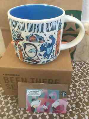 Starbucks Mug: UNIVERSAL ORLANDO RESORT  «BEEN THERE» New,14oz.