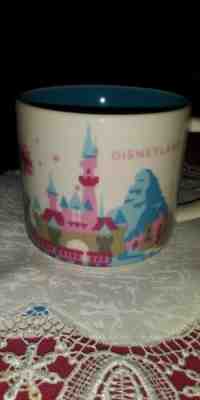 Disneyland Starbucks Coffee Mug You Are Here Collection Disney Parks 14oz  - Sold on eBay Dec, 20th 2019 for $24.50