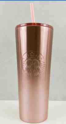 Starbucks 2019 rose gold pink tumbler Holiday Xmas ???????????? - Sold on eBay Dec, 20th 2019 for $44.95