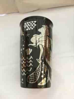 Starbucks Holiday 2017 Brown Mermaid Siren To Go Cup Ceramic Tumbler Mug w/SKU - Sold on eBay Dec, 19th 2019 for $19.95