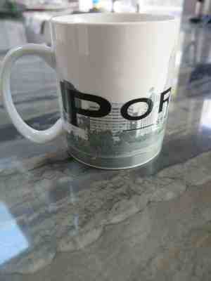 NEW Starbucks PORTLAND Skyline Series Mug Coffee Cup 18 oz City of Roses - Sold on eBay Dec, 19th 2019 for $19.99
