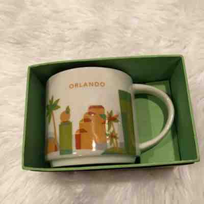 New Starbucks Mug Orlando You Are Here With Box SKU - Sold on eBay Dec, 19th 2019 for $20.39