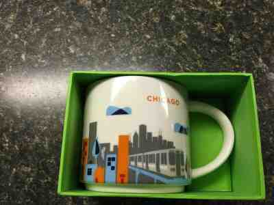 Starbucks Coffee Mug You Are Here Collection 2013 CHICAGO  NEW - Sold on eBay Dec, 19th 2019 for $16.99
