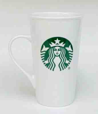 Starbucks 2016 White Green Classic Logo Coffee Mug Cup 16 OZ - Sold on eBay Dec, 19th 2019 for $19.95